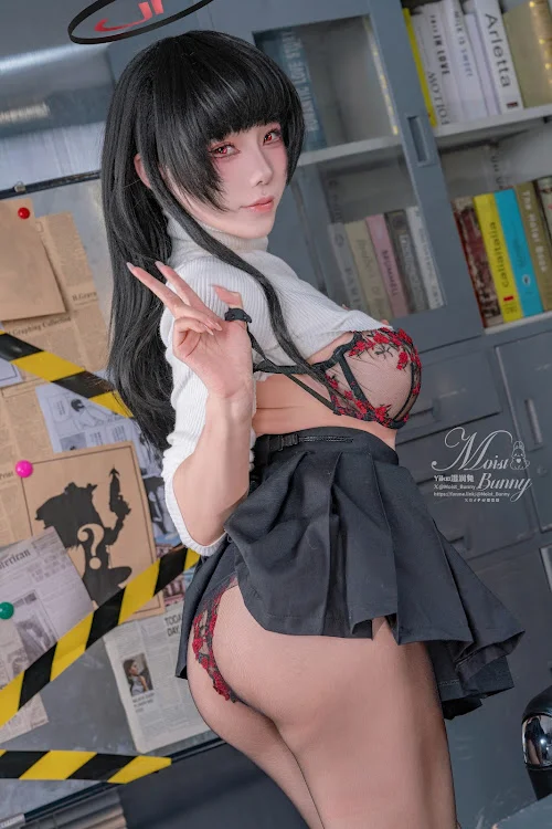 Coser@黏黏团子兔 – 2026年02月作品『碧蓝档案-调月莉音』
