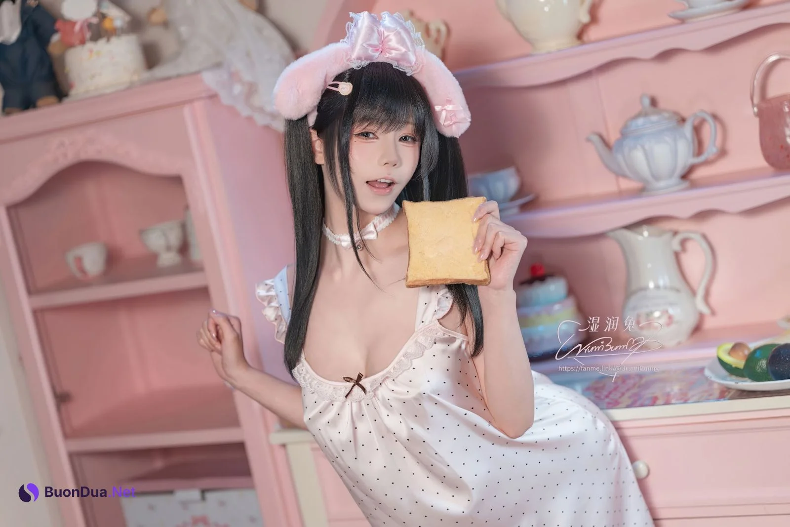 Coser@黏黏团子兔 – 2026年04月作品 晚安少女 - Photo 11