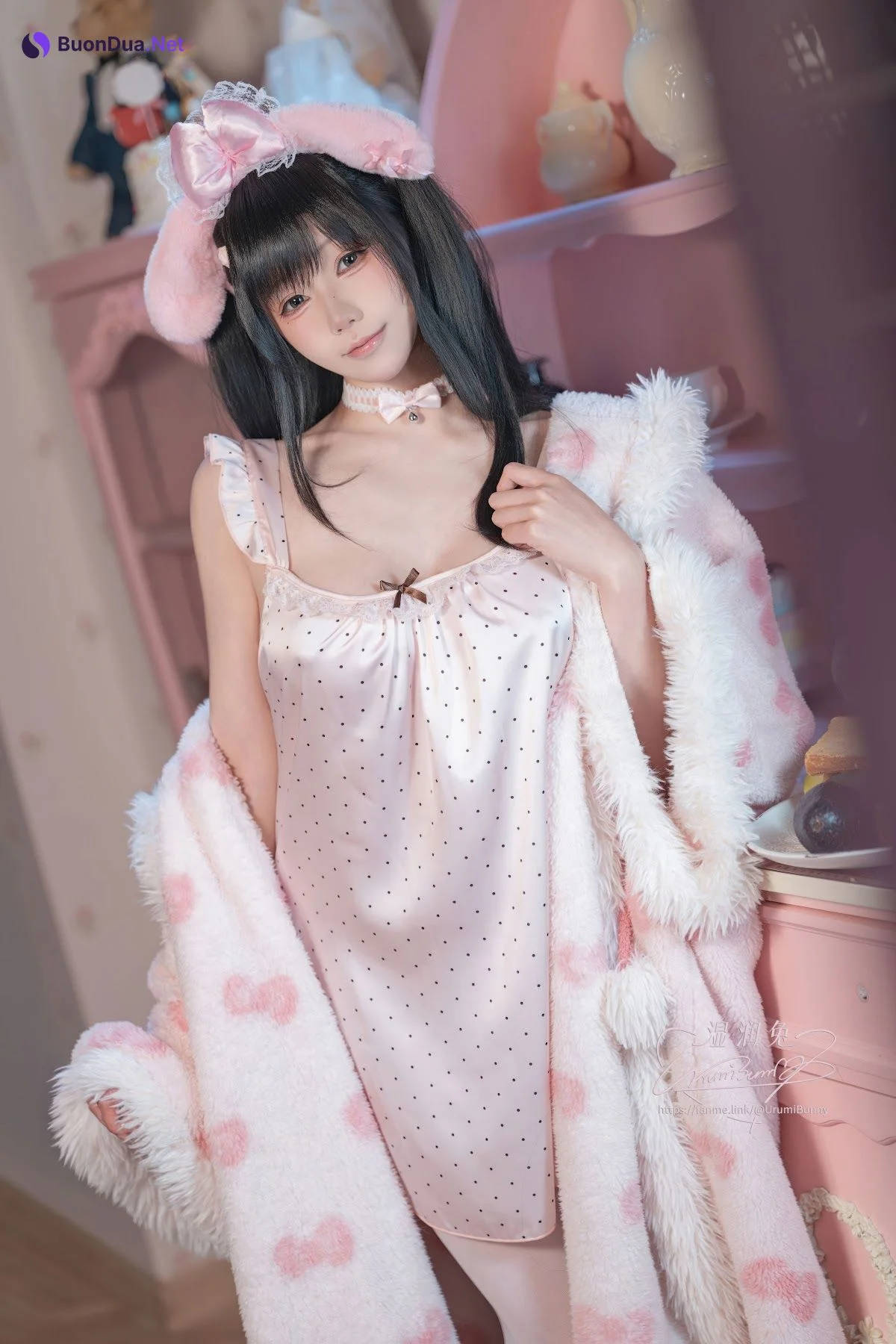 Coser@黏黏团子兔 – 2026年04月作品 晚安少女 - Photo 6