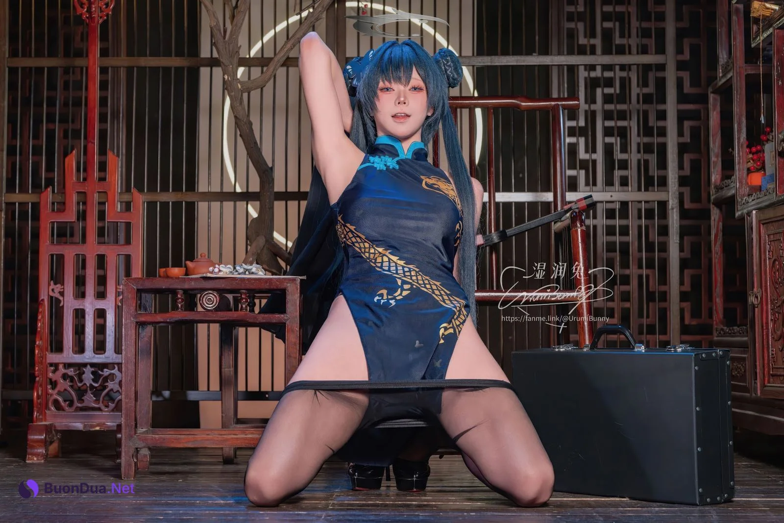 Coser@黏黏团子兔 – 2026年04月作品碧蓝档案 龙华妃咲 - รูปภาพ 20