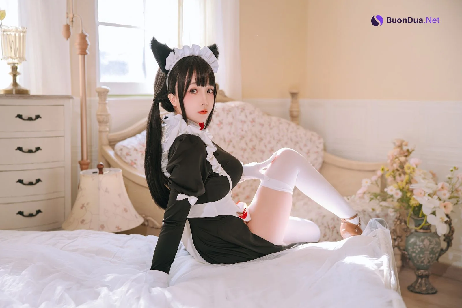 Coser@日奈娇 – 猫娘女仆 - 사진 12