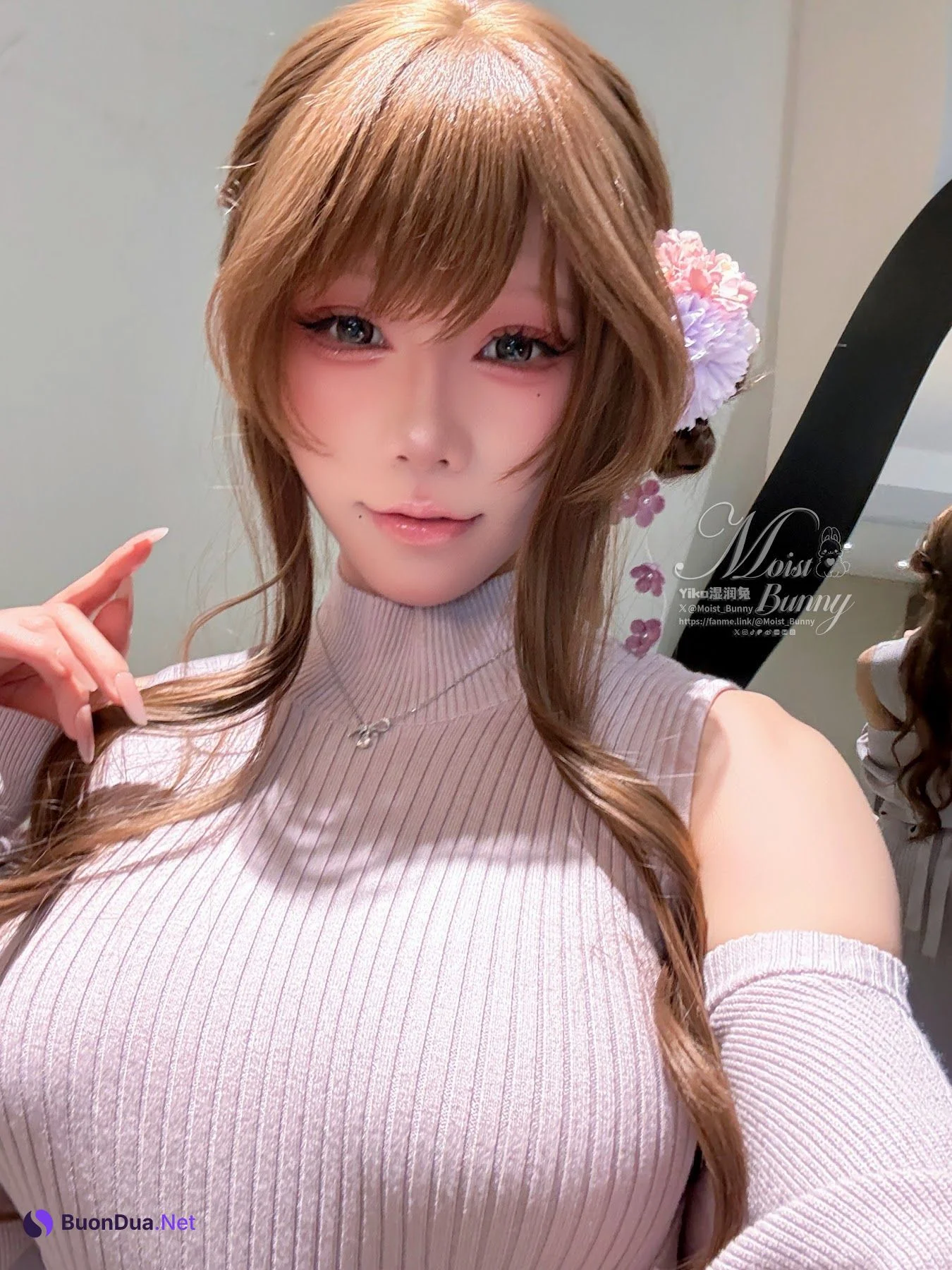 Coser@黏黏团子兔 – 2601月作品 在丈夫身边 - 사진 3