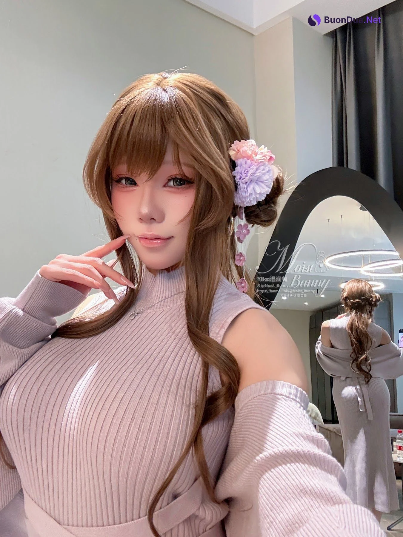 Coser@黏黏团子兔 – 2601月作品 在丈夫身边 - 사진 5