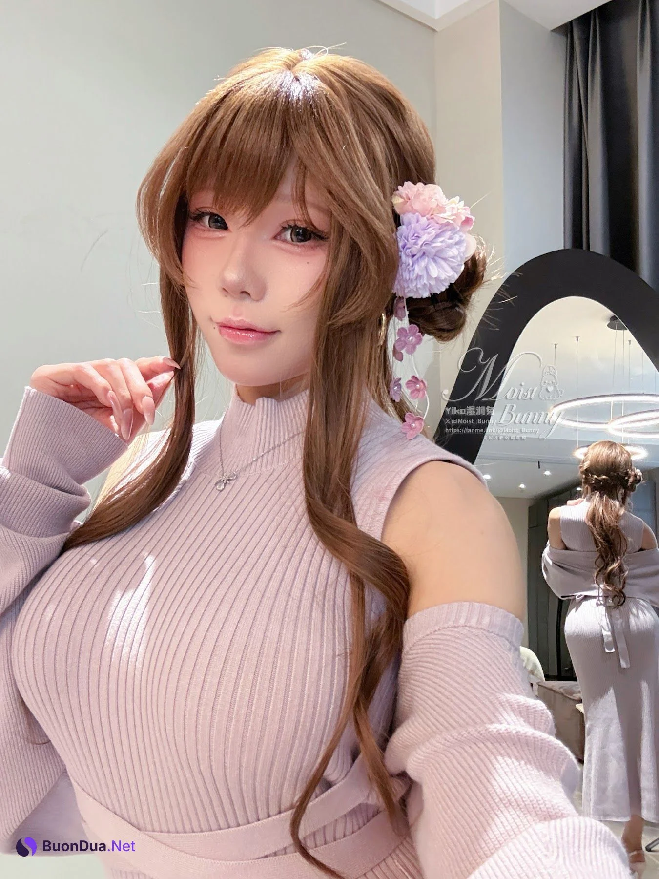 Coser@黏黏团子兔 – 2601月作品 在丈夫身边 - 사진 6