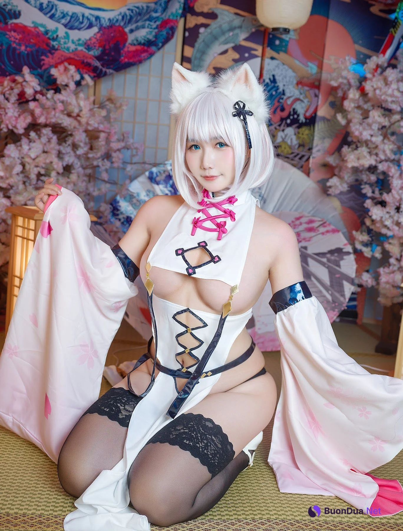 Coser@麻花麻花酱 – 魔太郎旗袍 - รูปภาพ 18