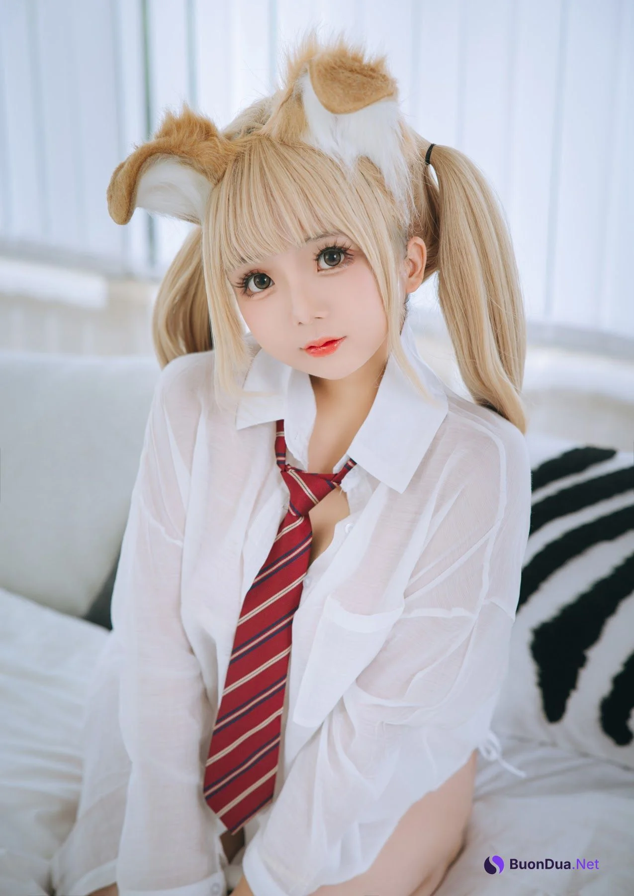 Coser@日奈娇 – 衬衫小狗 - 照片 12