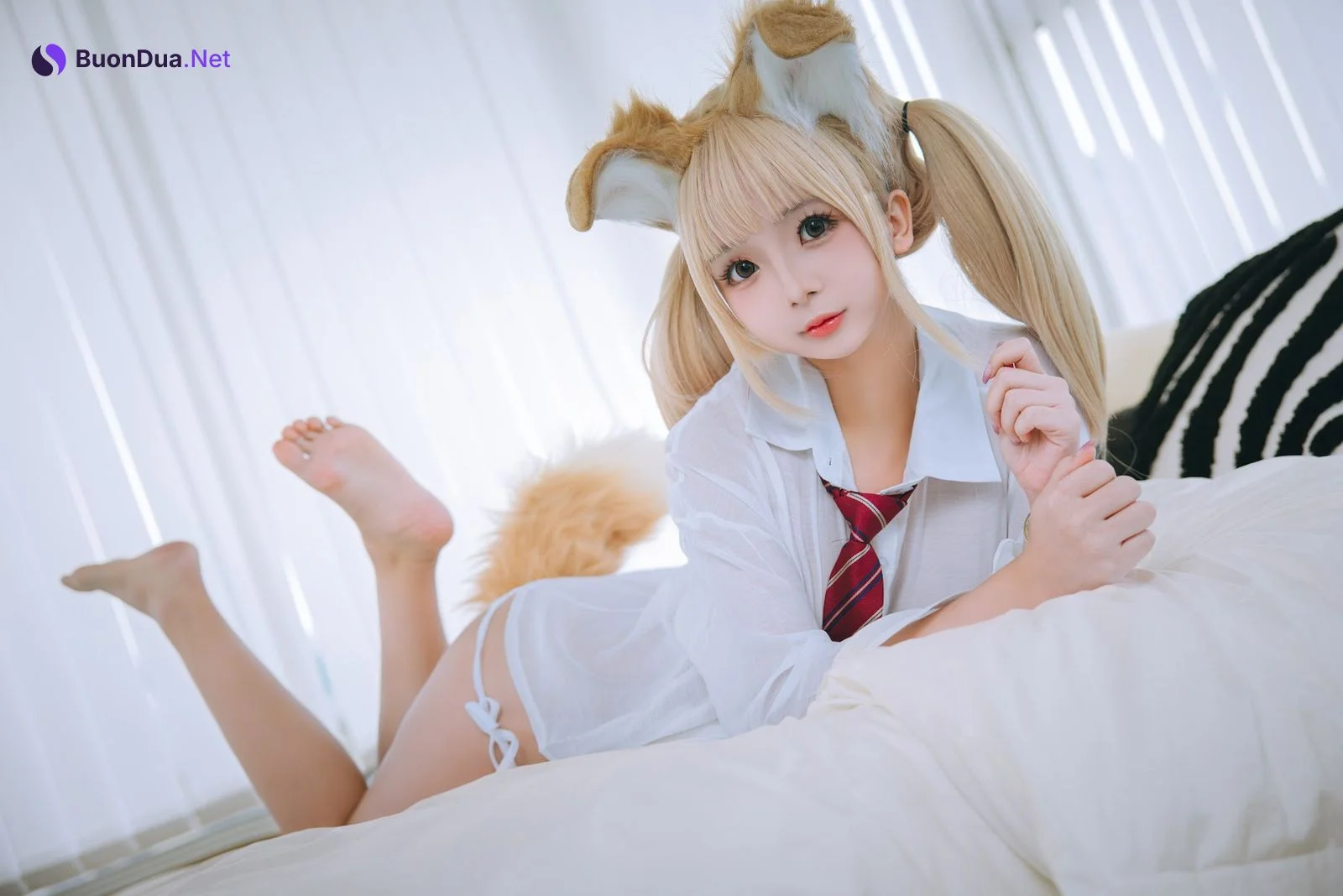 Coser@日奈娇 – 衬衫小狗 - 照片 13