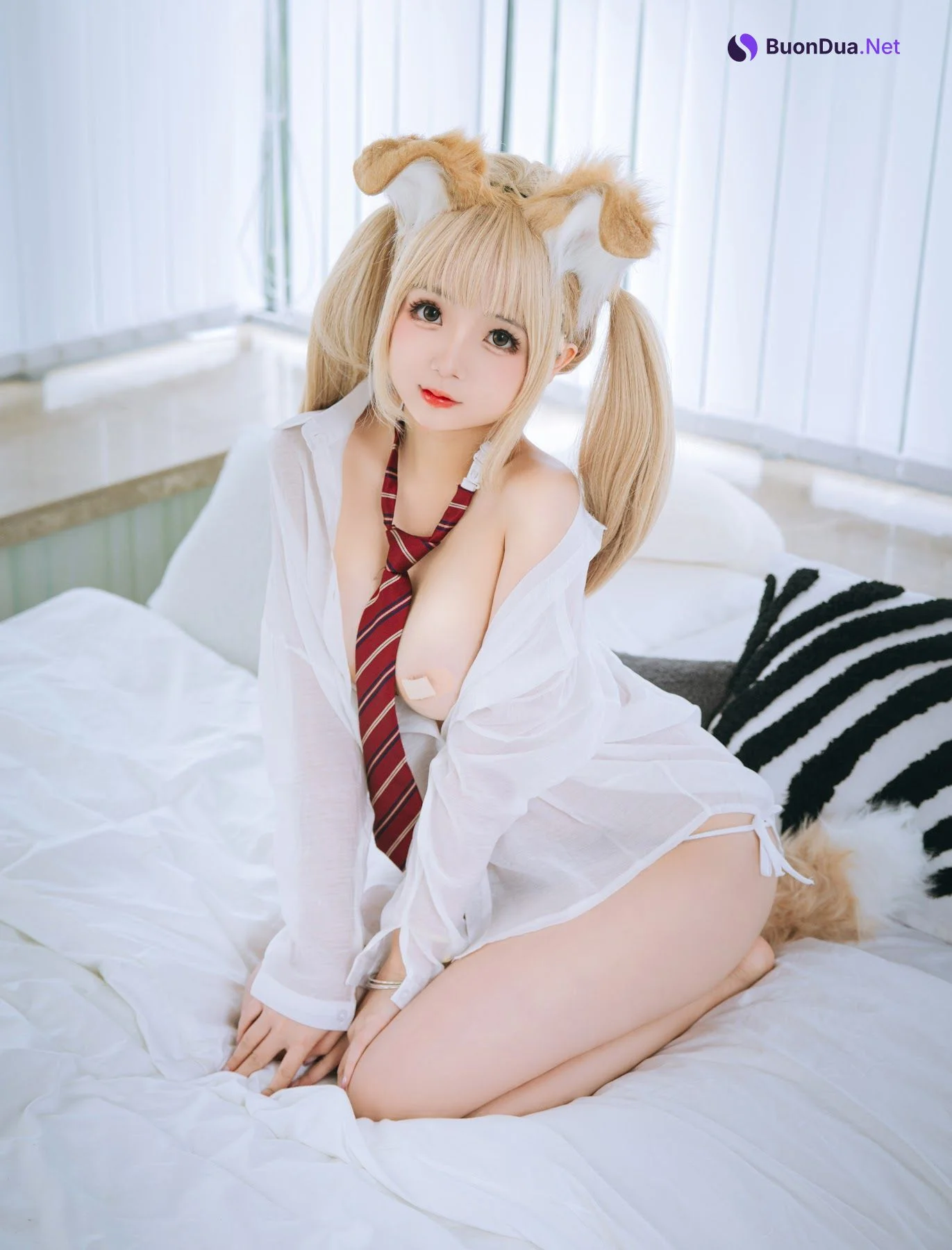 Coser@日奈娇 – 衬衫小狗 - 照片 16