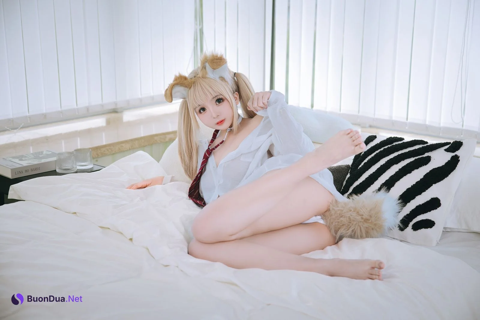 Coser@日奈娇 – 衬衫小狗 - 照片 18