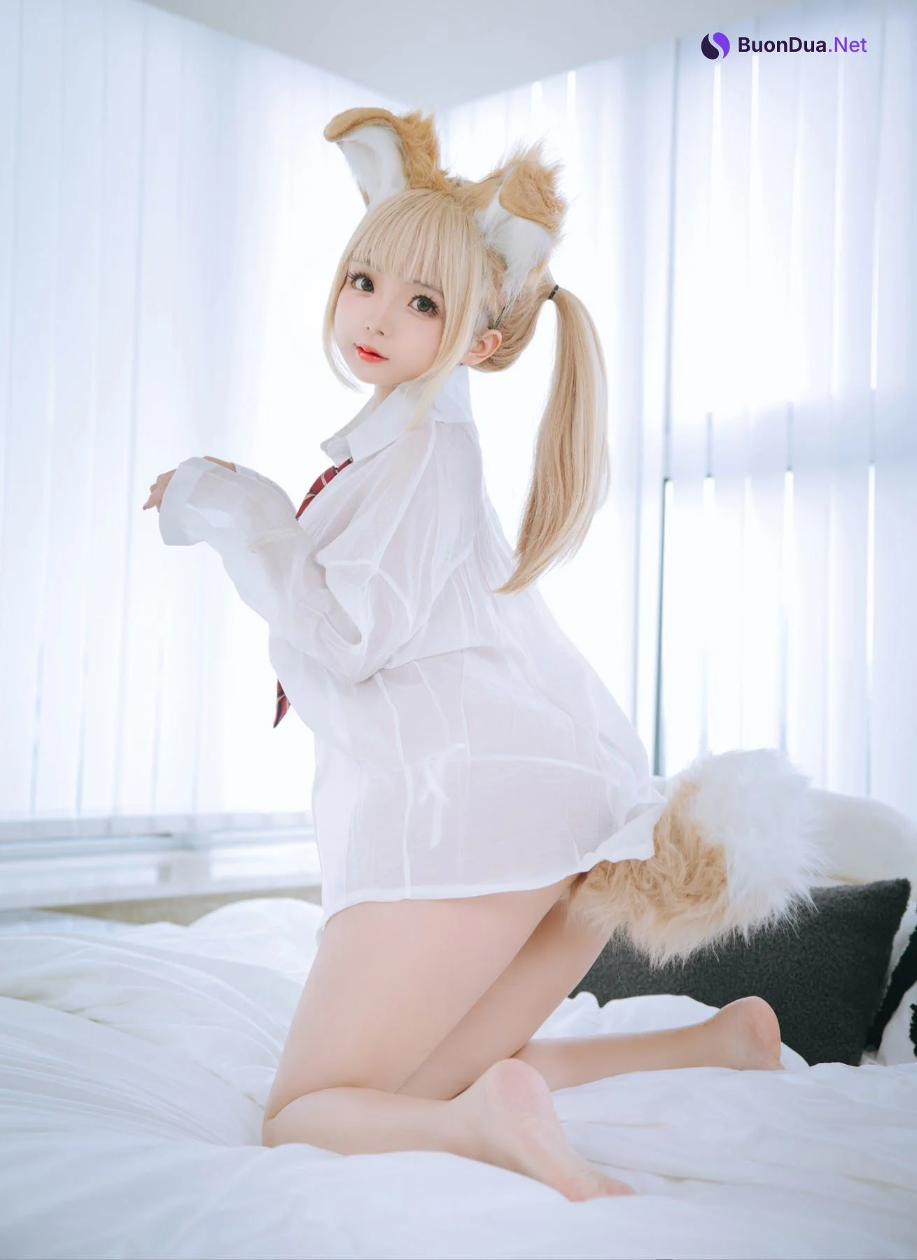 Coser@日奈娇 – 衬衫小狗 - 照片 2