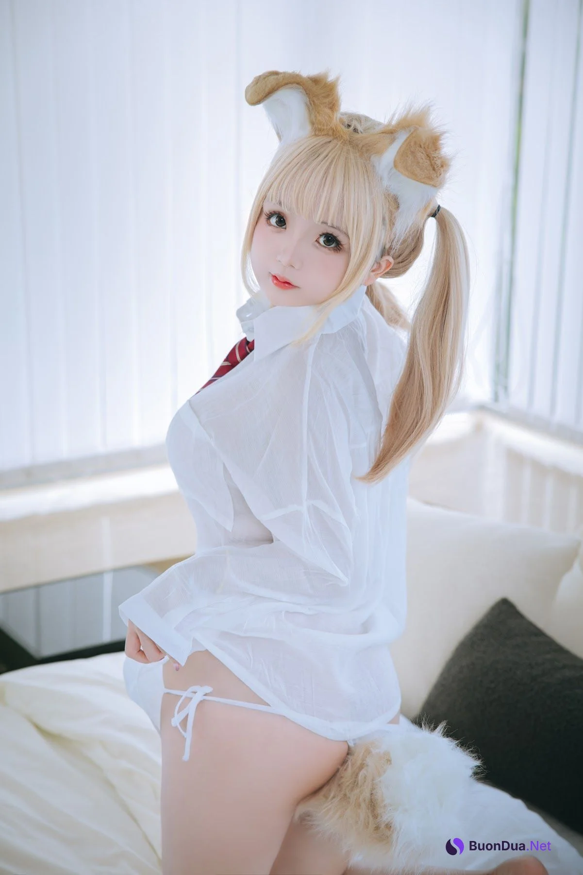 Coser@日奈娇 – 衬衫小狗 - 照片 3