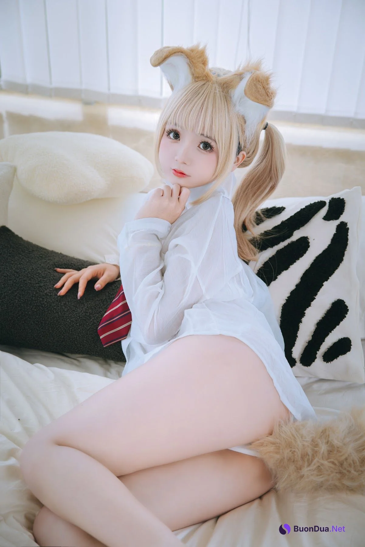 Coser@日奈娇 – 衬衫小狗 - 照片 4
