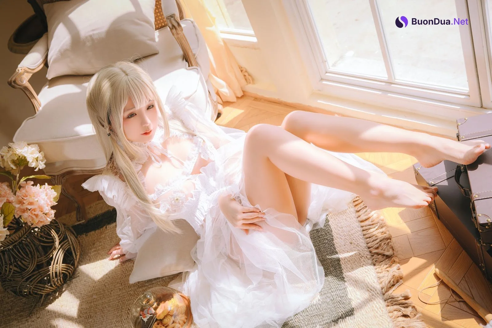 Coser@日奈娇 – 白纱衣 - รูปภาพ 14