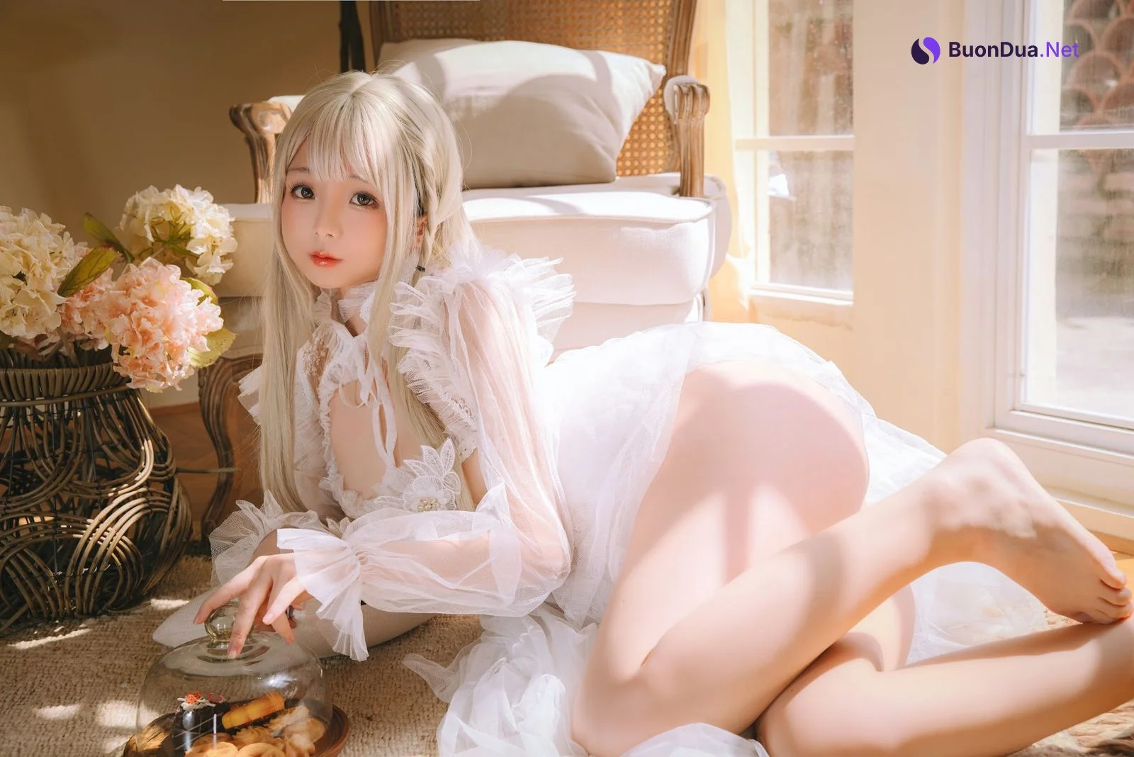 Coser@日奈娇 – 白纱衣 - รูปภาพ 17