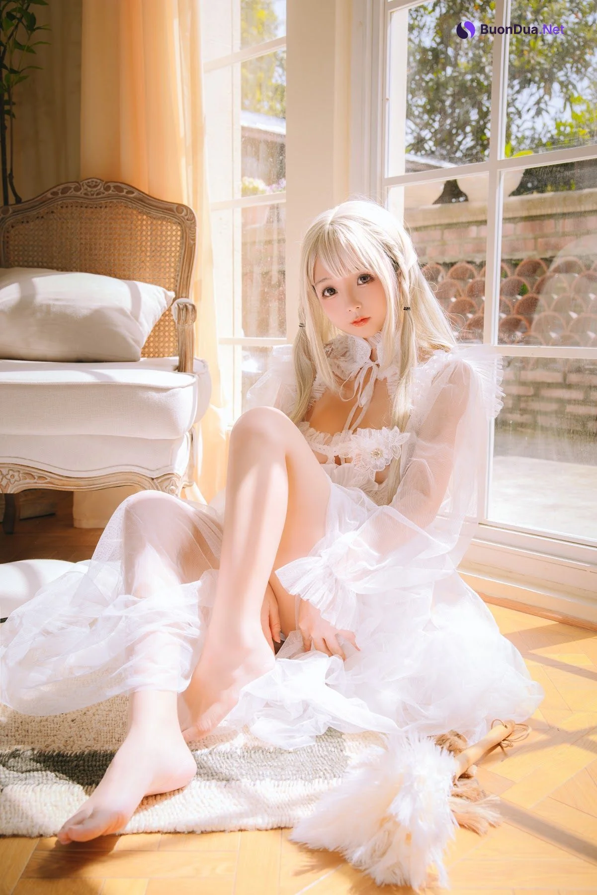 Coser@日奈娇 – 白纱衣 - รูปภาพ 3