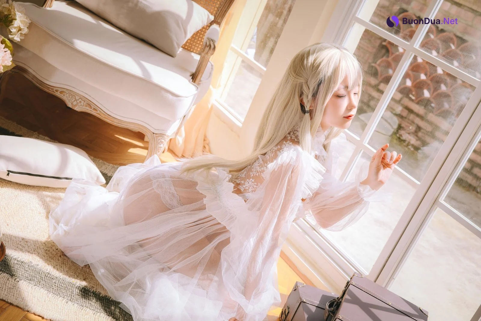Coser@日奈娇 – 白纱衣 - รูปภาพ 9