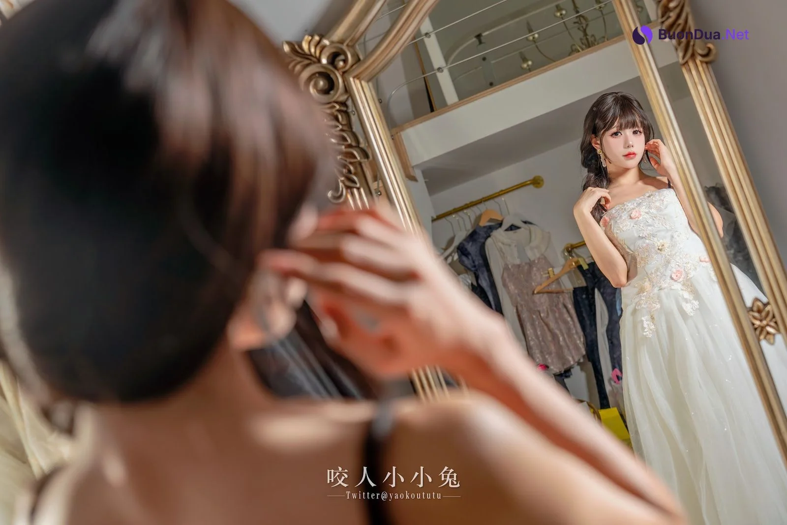 Coser@黏黏团子兔 – 婚前最后一夜 - Photo 17
