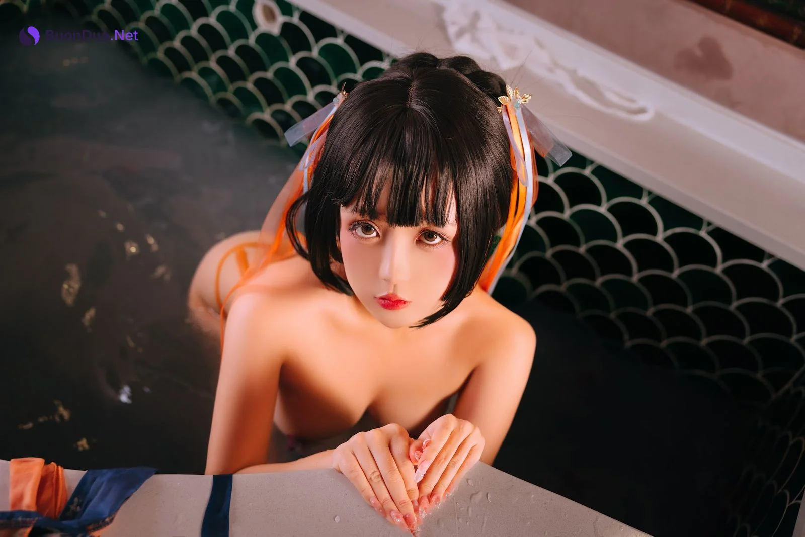 Coser@日奈娇 – 鸳鸯浴 - 사진 19