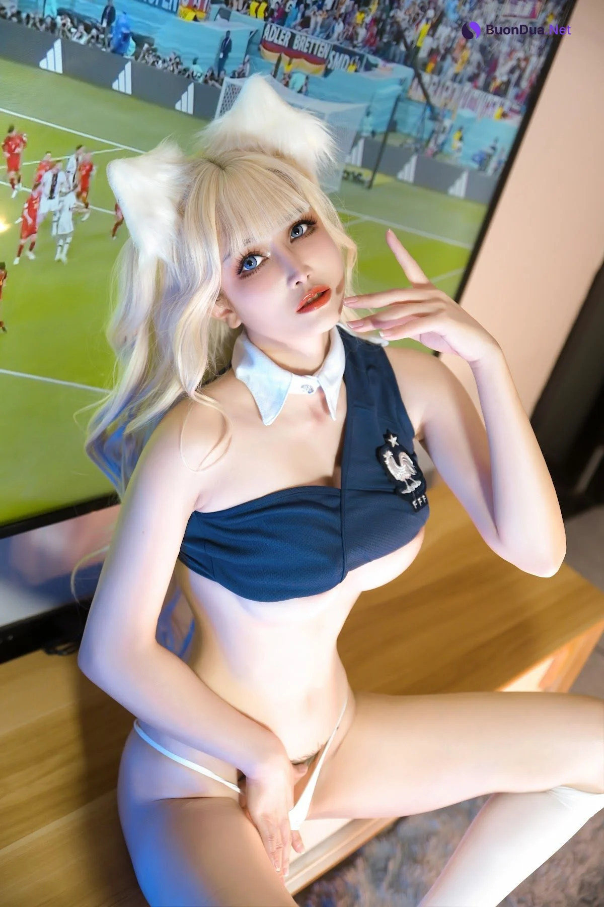Coser@鹿八岁 – 足球少女 - 写真 28