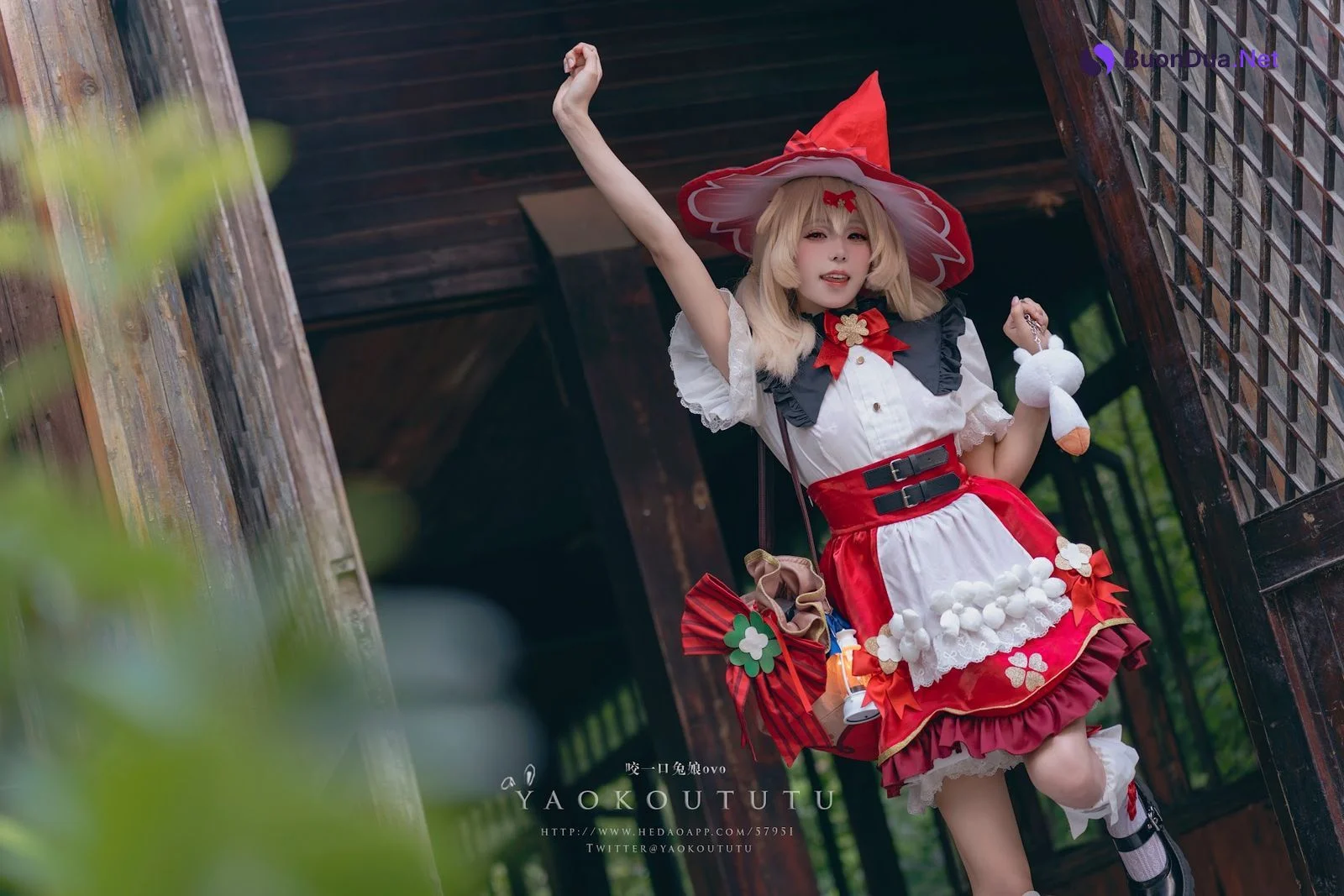 Coser@黏黏团子兔 – 琪花星烛·可莉 可莉炸鱼舞 - รูปภาพ 63