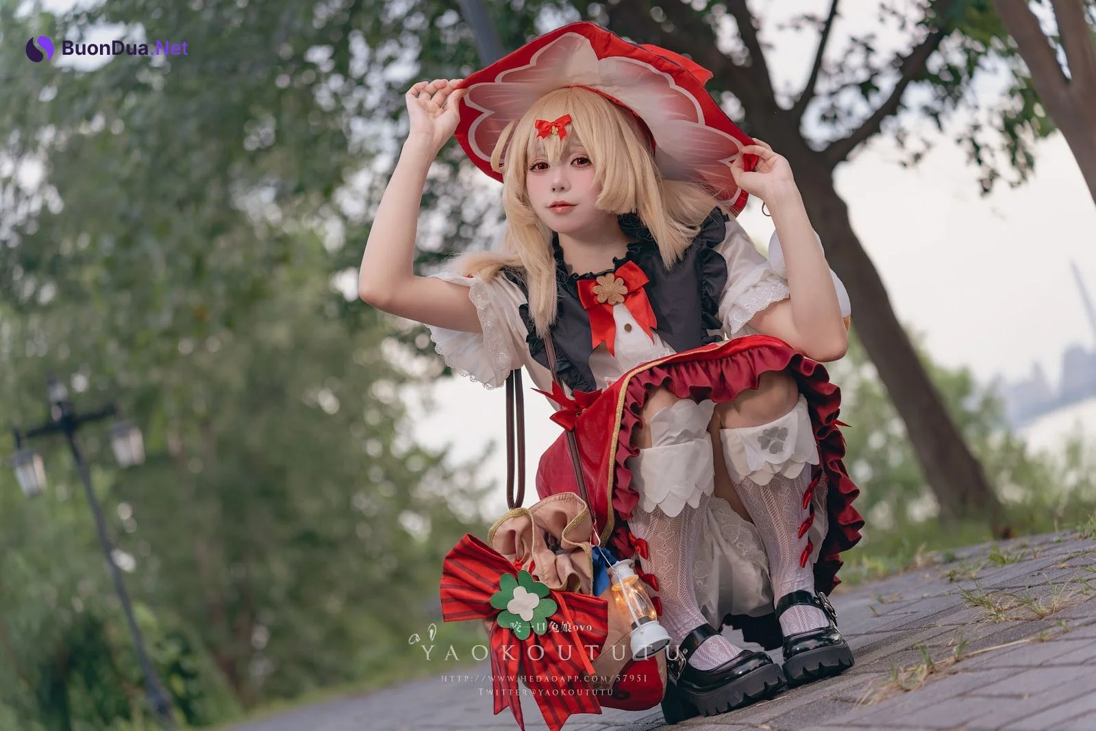 Coser@黏黏团子兔 – 琪花星烛·可莉 可莉炸鱼舞 - รูปภาพ 65