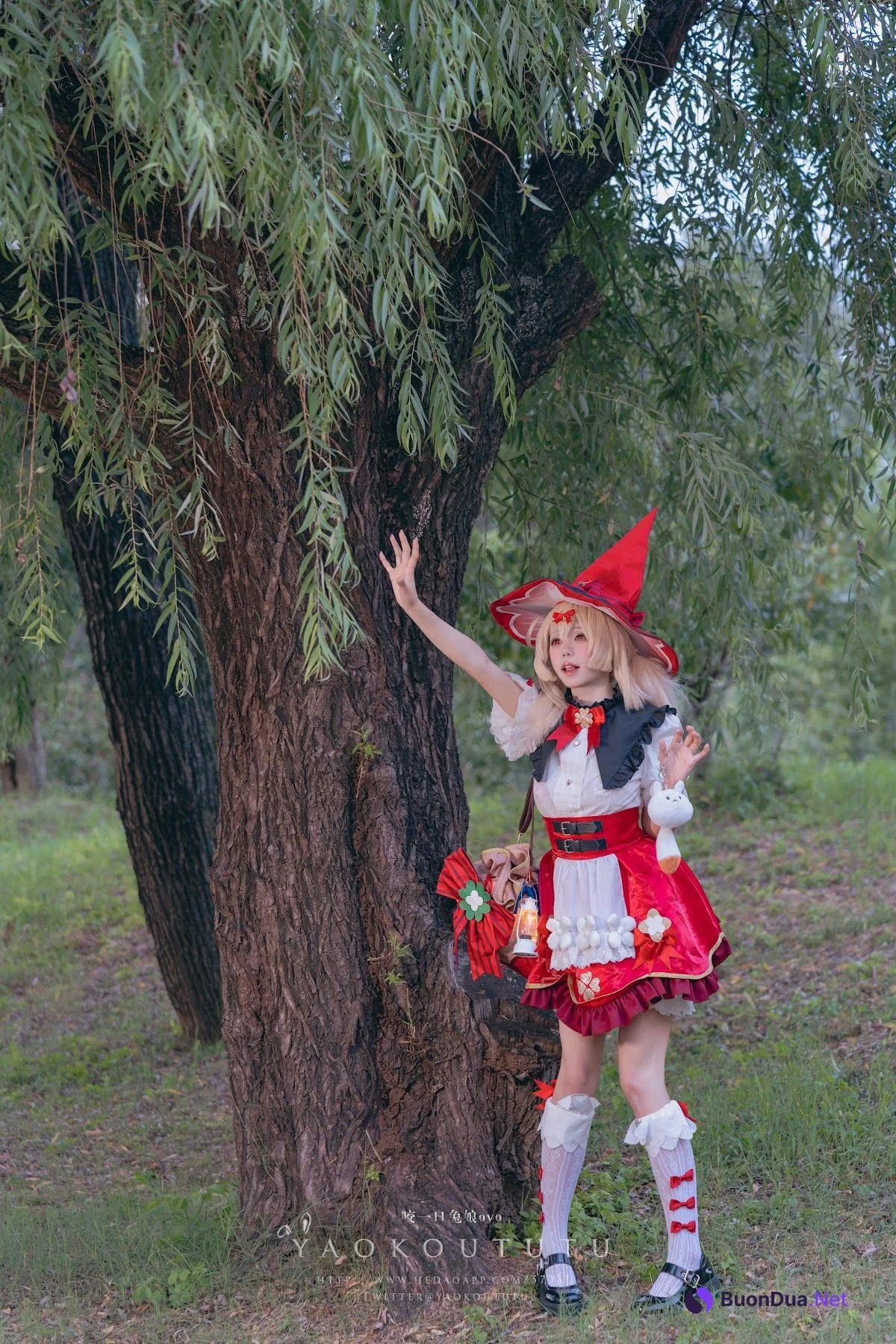 Coser@黏黏团子兔 – 琪花星烛·可莉 可莉炸鱼舞 - รูปภาพ 66