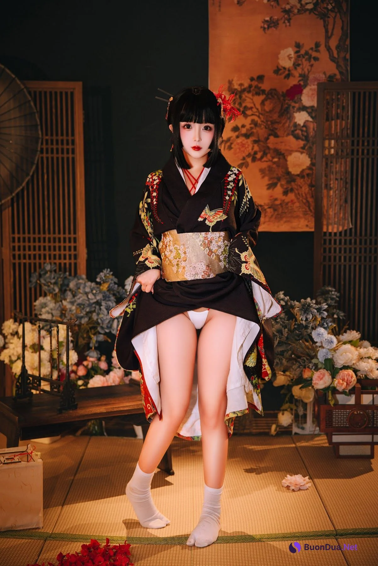 Coser@日奈娇 – 花魁狐妖 - 사진 107