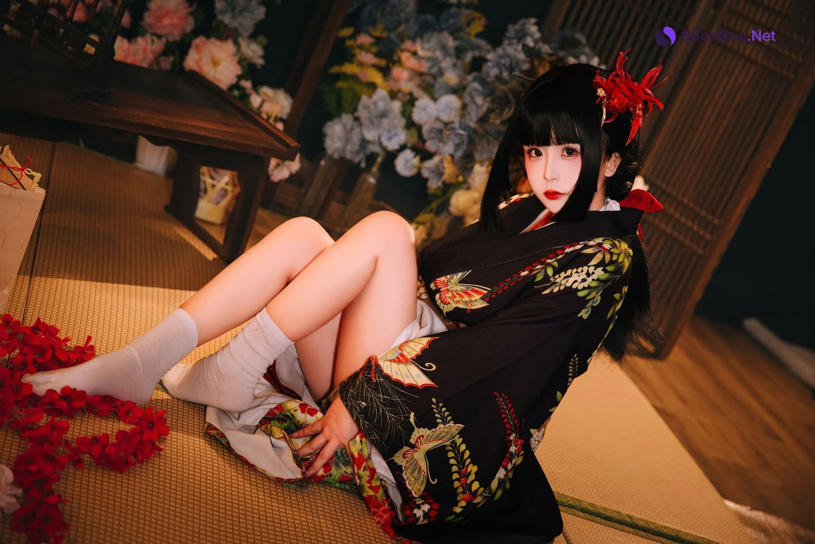 Coser@日奈娇 – 花魁狐妖 - 사진 118