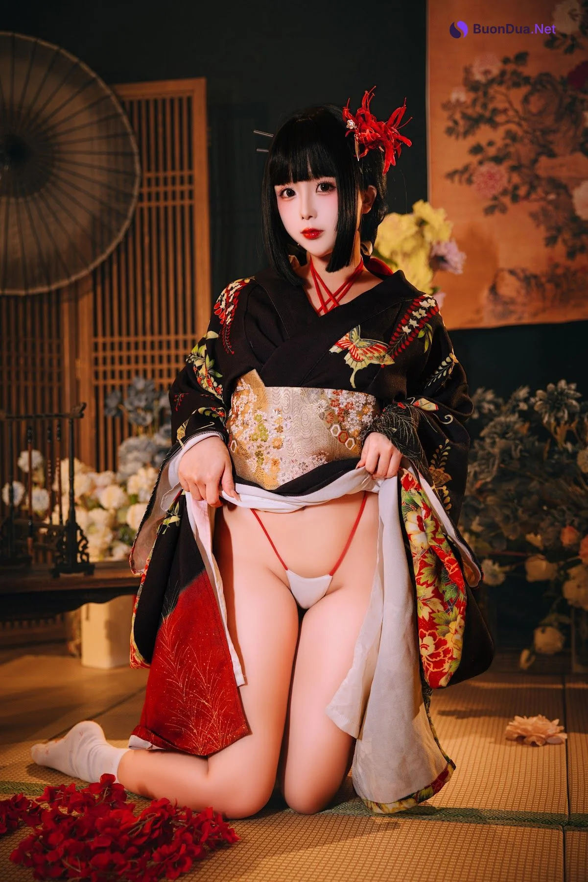 Coser@日奈娇 – 花魁狐妖 - 사진 2