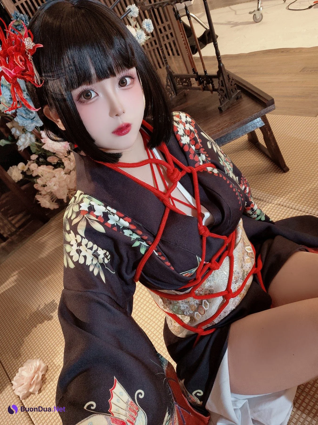Coser@日奈娇 – 花魁狐妖 - 写真 23
