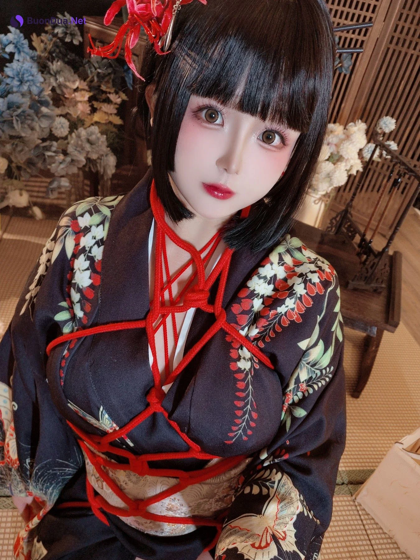 Coser@日奈娇 – 花魁狐妖 - 写真 26