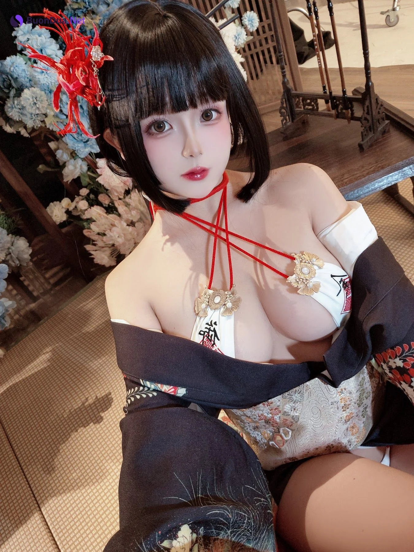 Coser@日奈娇 – 花魁狐妖 - 写真 27