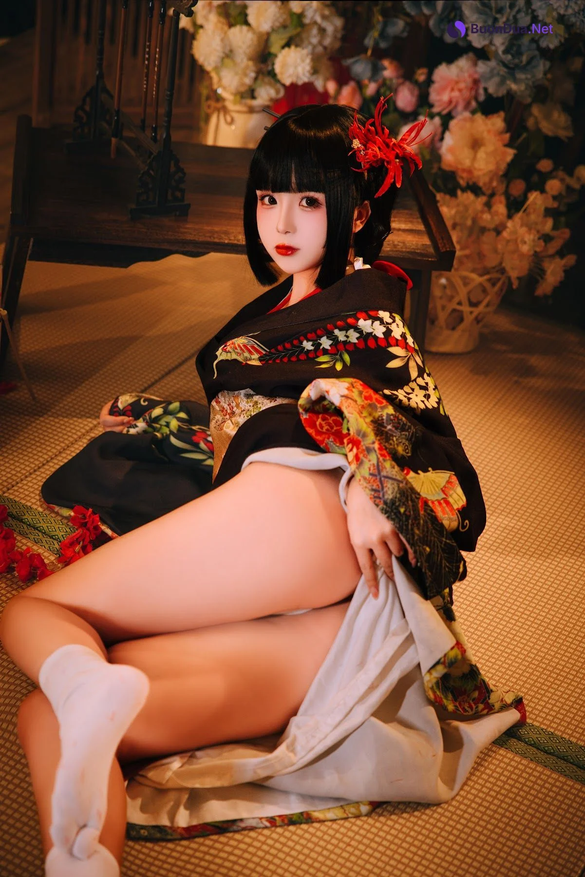 Coser@日奈娇 – 花魁狐妖 - 写真 35