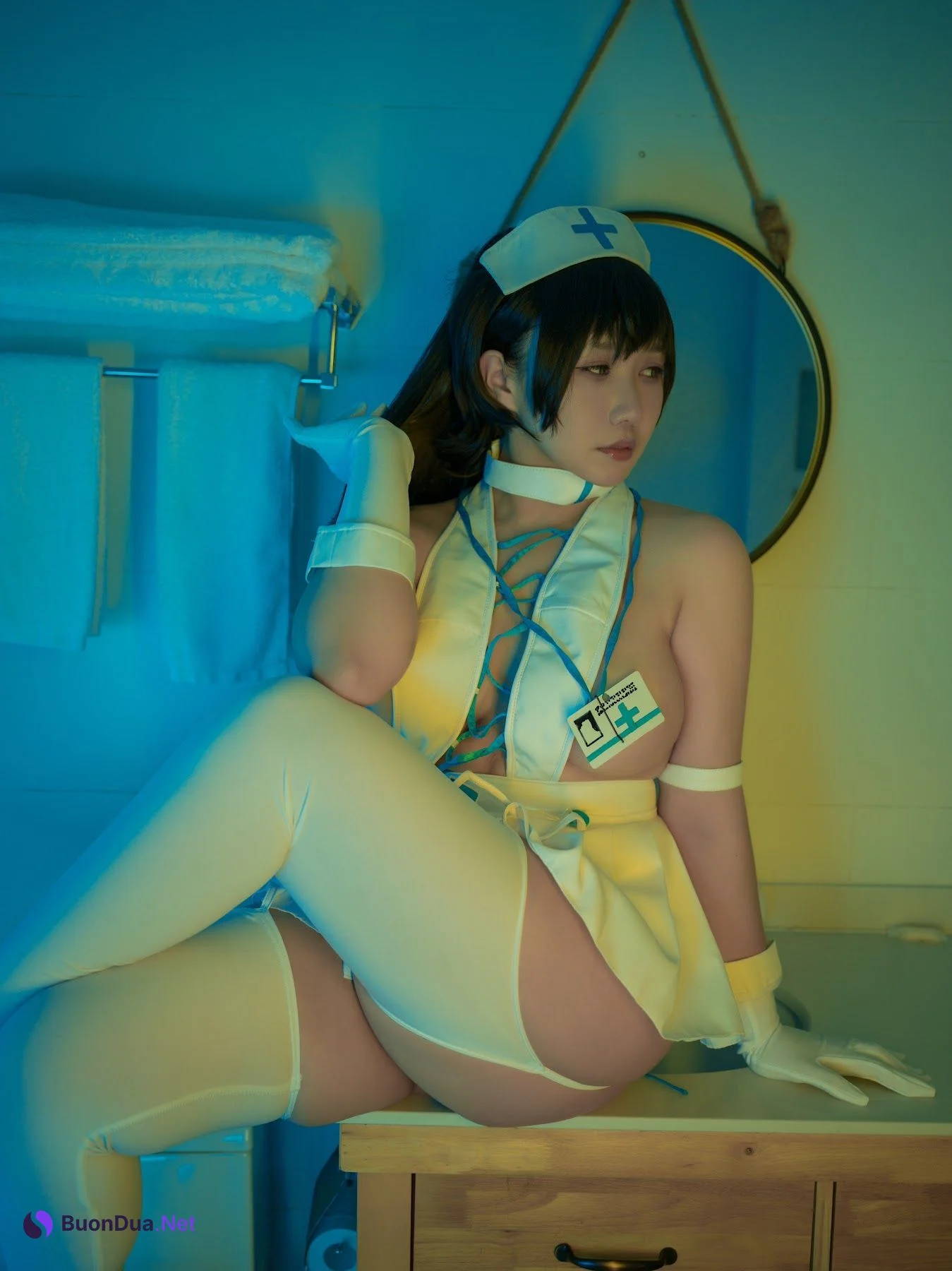 Coser@麻花麻花酱 – 碧蓝护士 - 写真 13