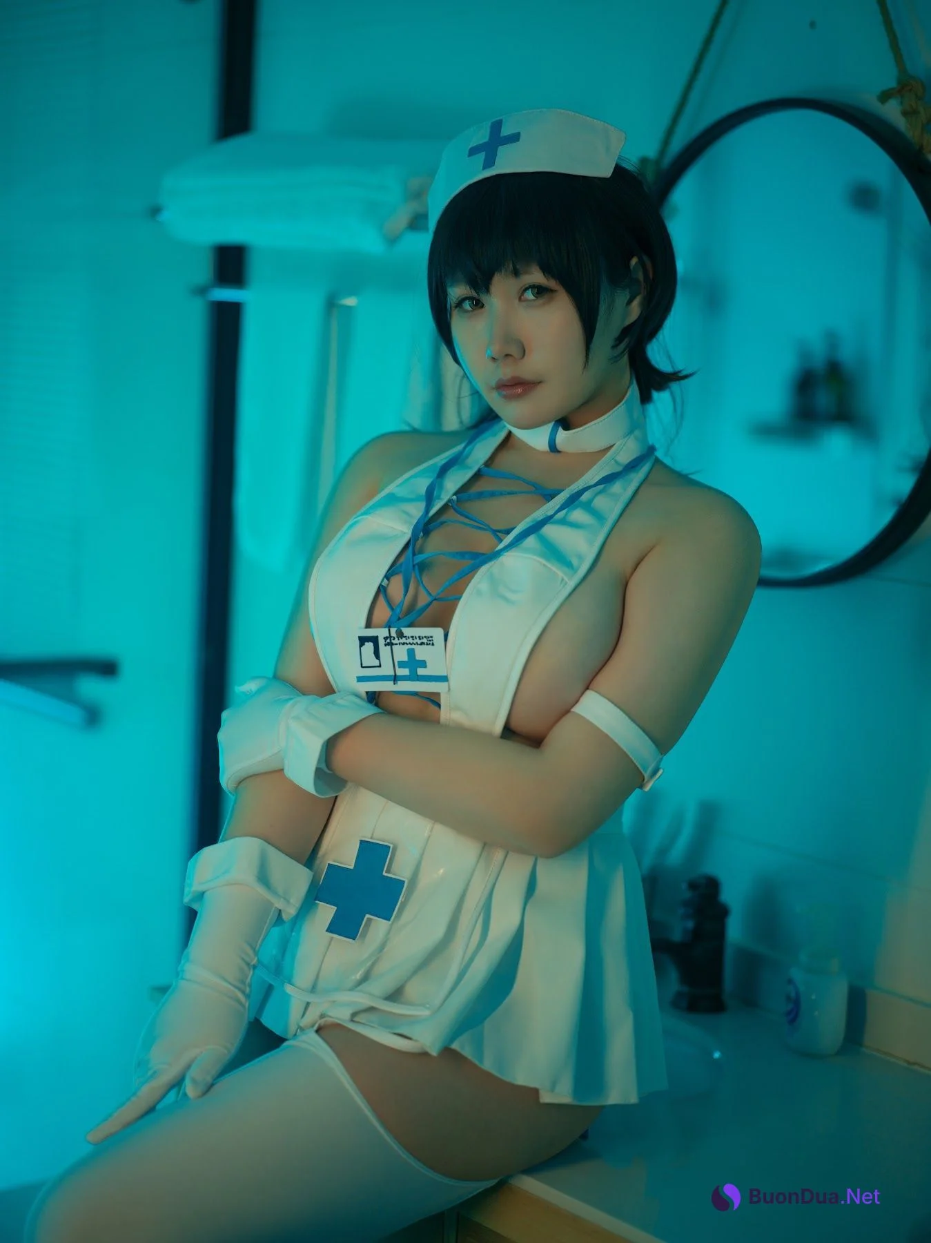 Coser@麻花麻花酱 – 碧蓝护士 - 写真 14