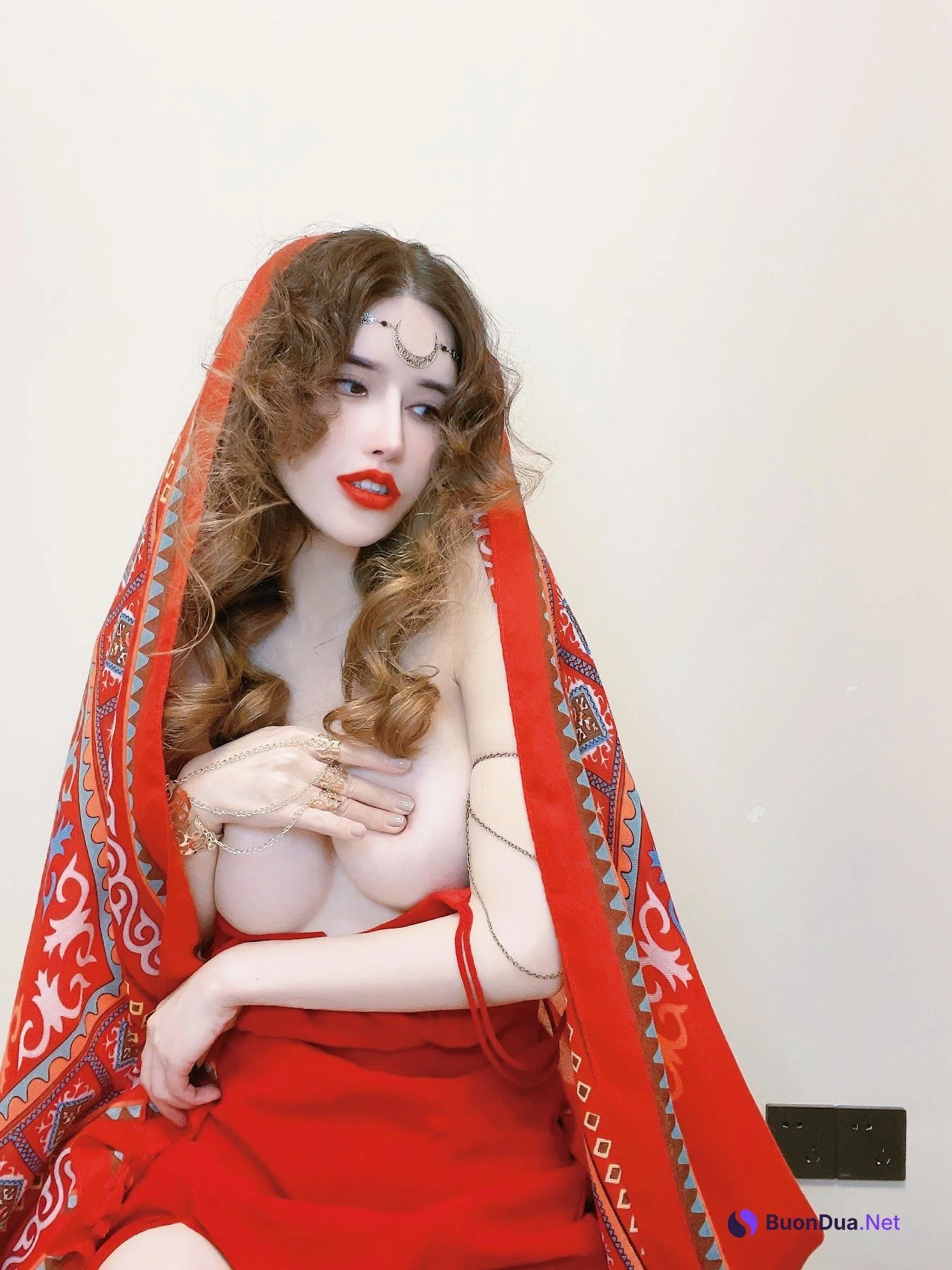 Coser@鹿八岁 – 红 - 照片 4