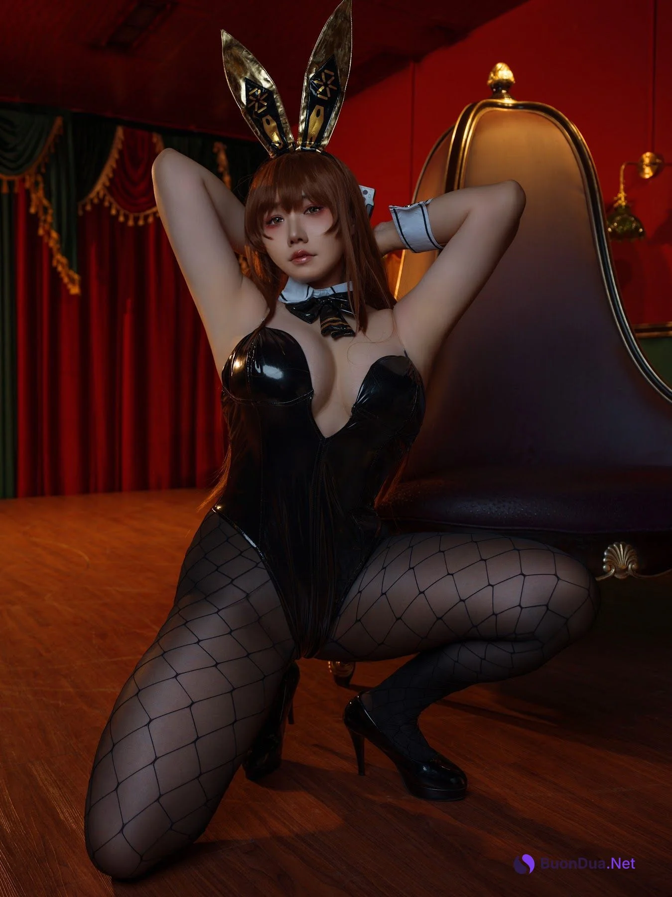 Coser@麻花麻花酱 – 黑兔 - 写真 12