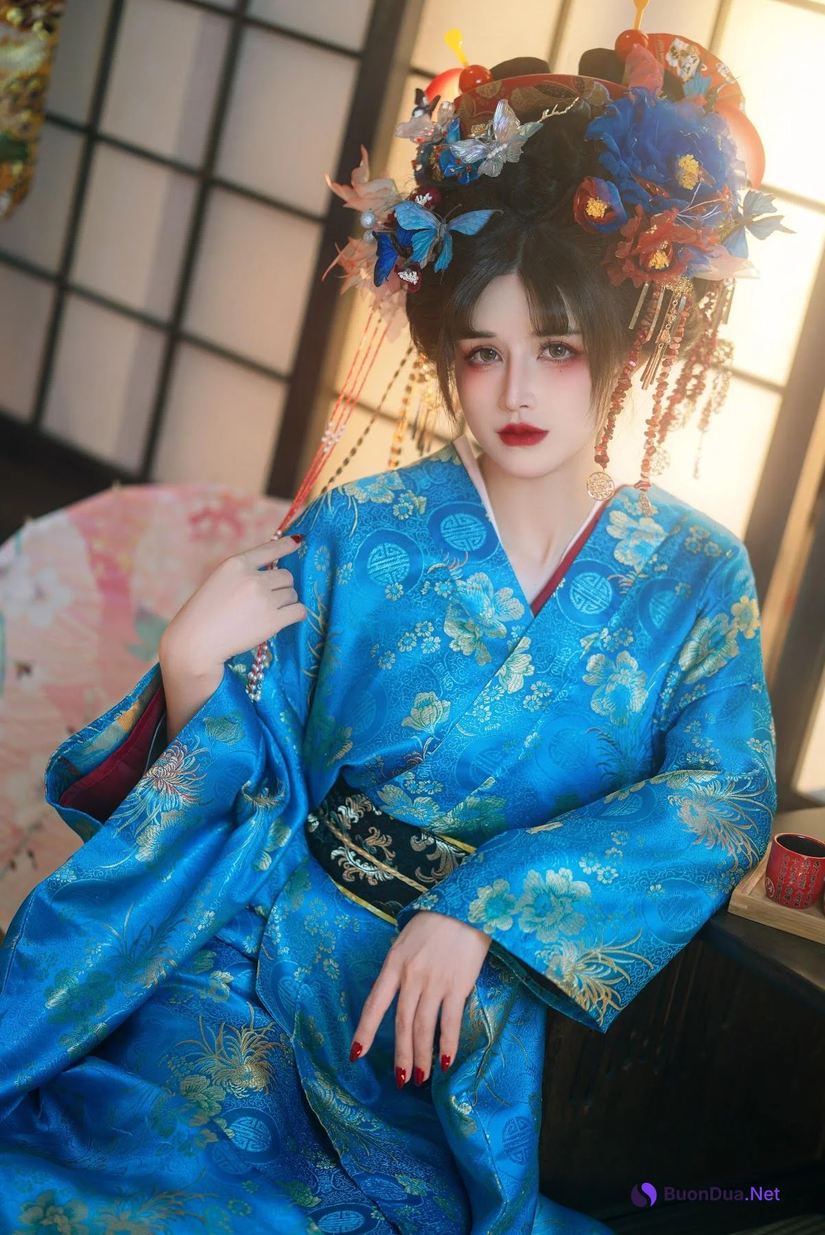 Coser@鹿八岁 – 花魁の末路 - 사진 10