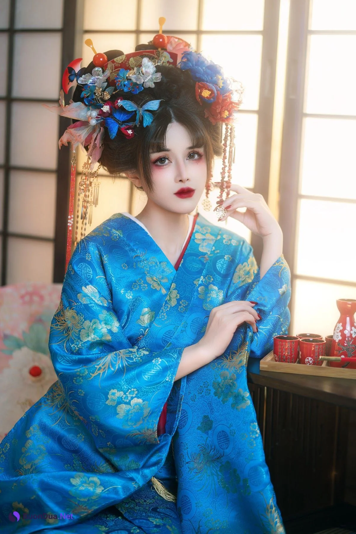Coser@鹿八岁 – 花魁の末路 - 사진 11