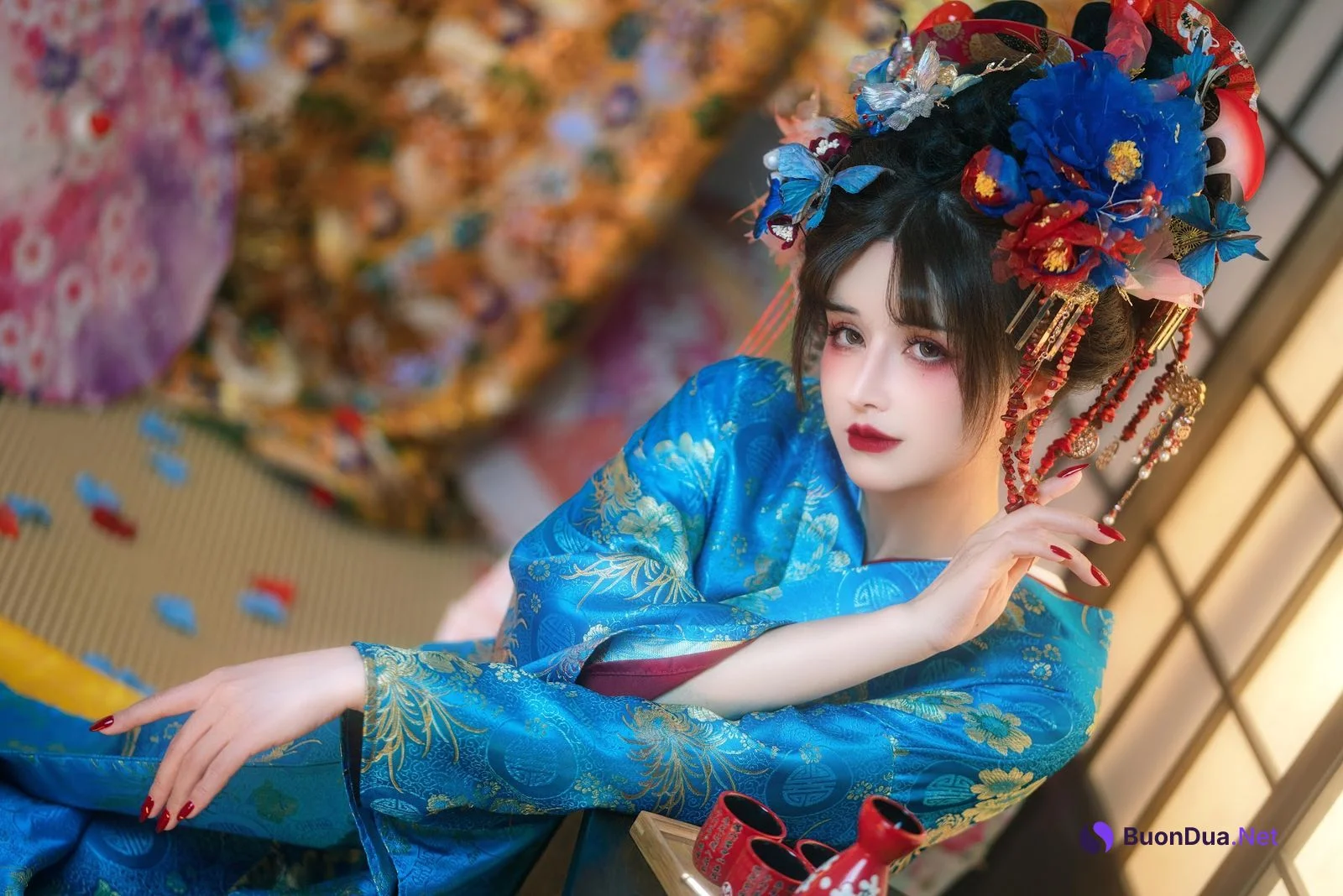 Coser@鹿八岁 – 花魁の末路 - 사진 13