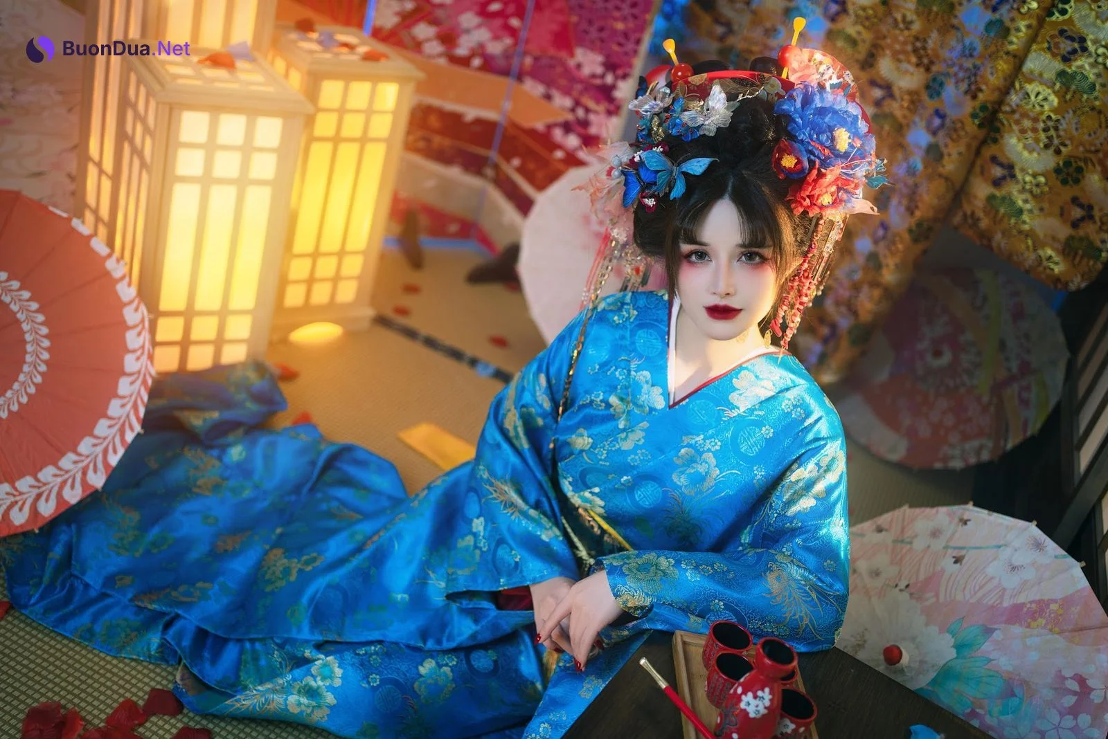 Coser@鹿八岁 – 花魁の末路 - 사진 2