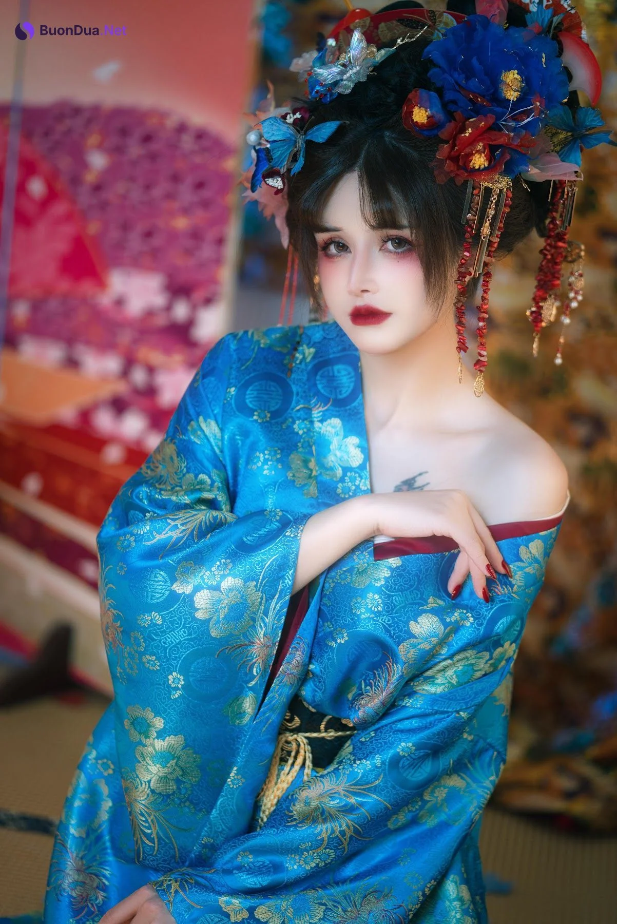 Coser@鹿八岁 – 花魁の末路 - 사진 20