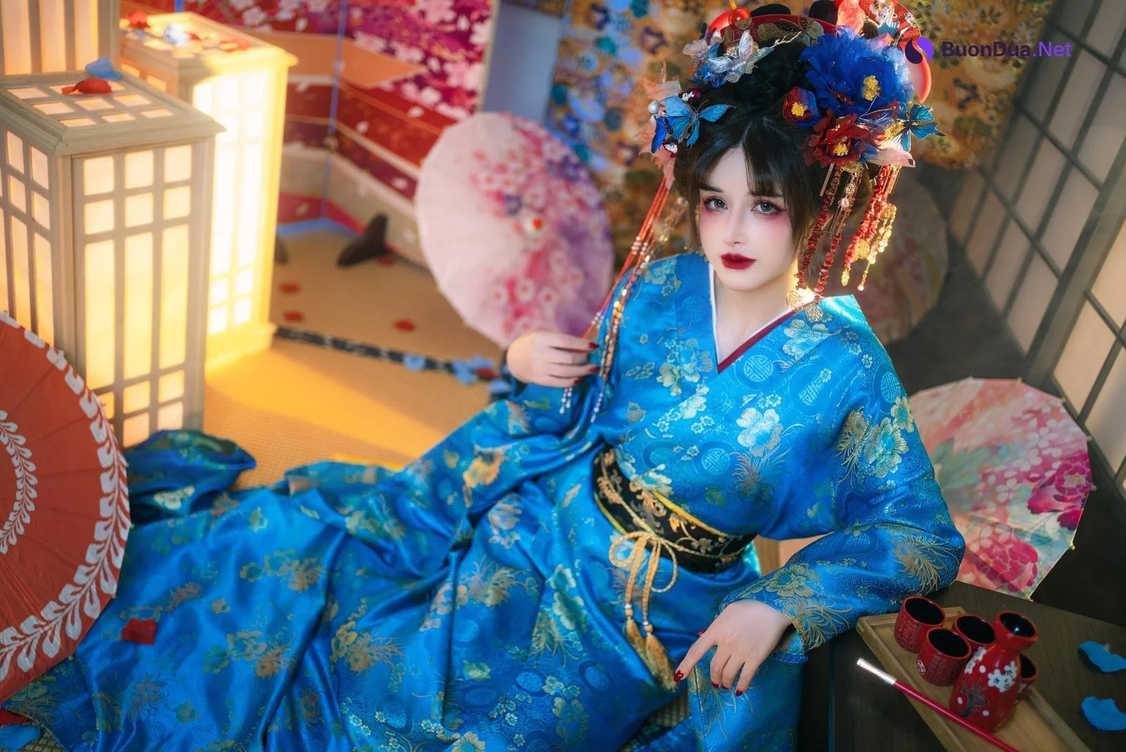 Coser@鹿八岁 – 花魁の末路 - 사진 4