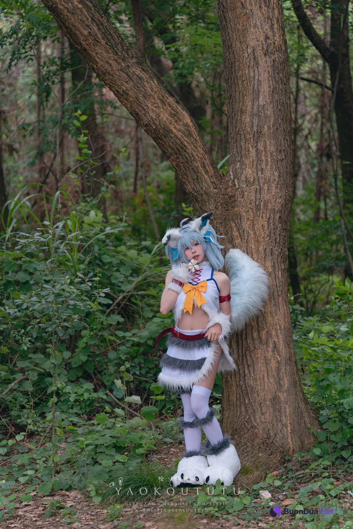 Coser@黏黏团子兔 – 六月订阅『刹那抓住了未来』小剧场 - 照片 11