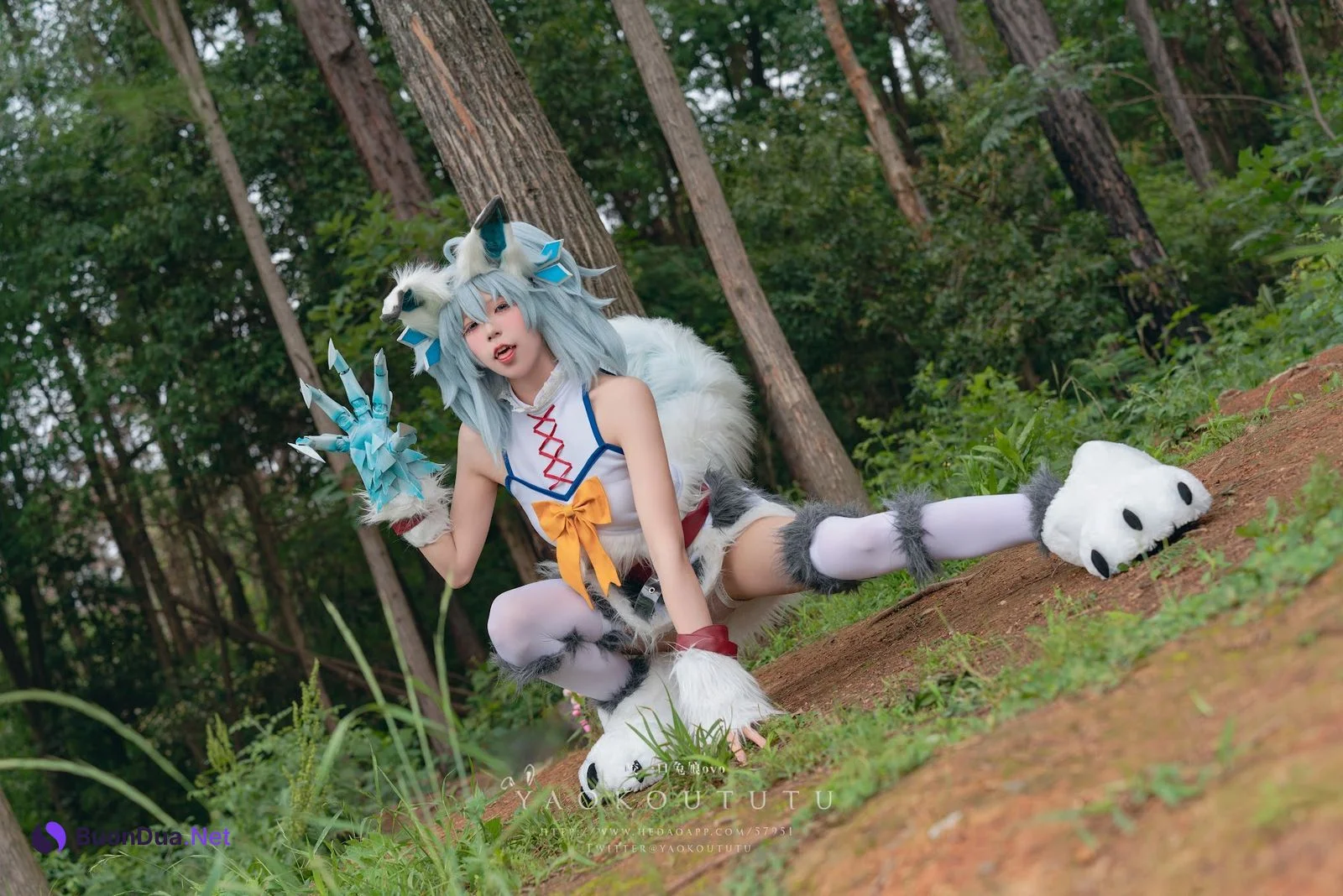 Coser@黏黏团子兔 – 六月订阅『刹那抓住了未来』小剧场 - 照片 12