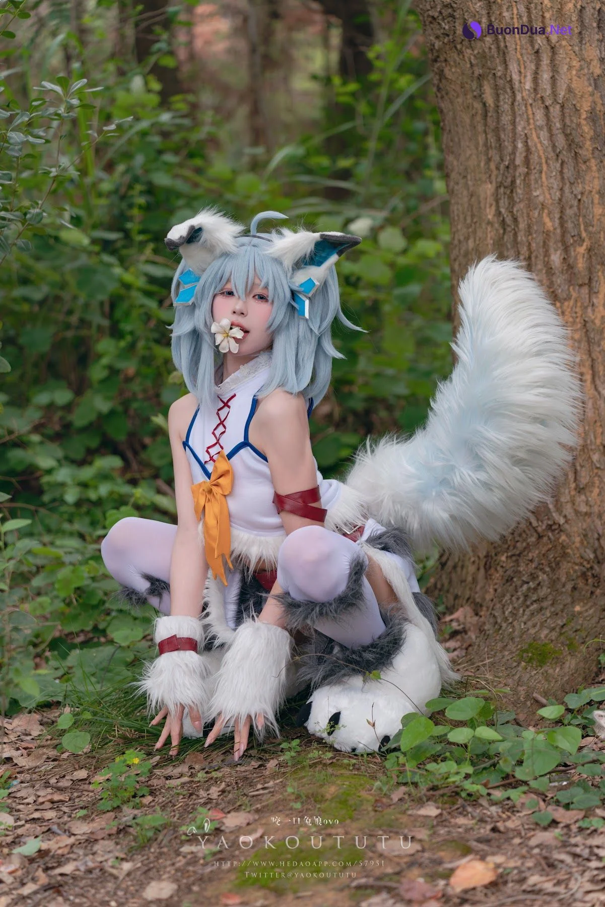 Coser@黏黏团子兔 – 六月订阅『刹那抓住了未来』小剧场 - 照片 14
