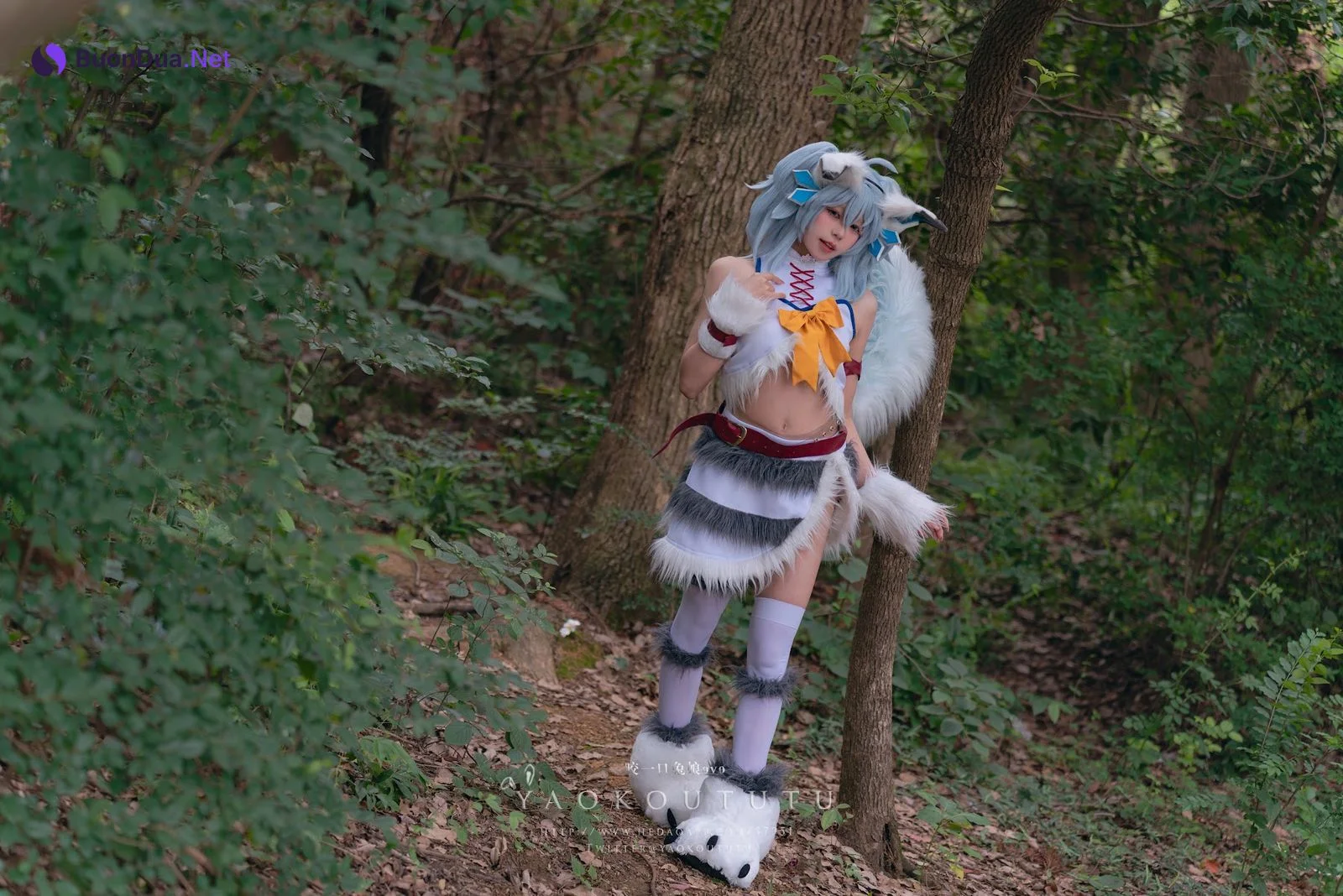 Coser@黏黏团子兔 – 六月订阅『刹那抓住了未来』小剧场 - 照片 16