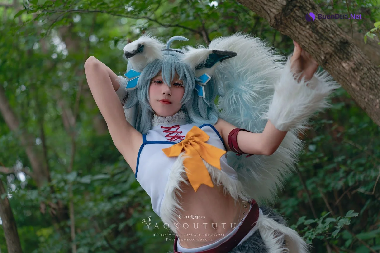 Coser@黏黏团子兔 – 六月订阅『刹那抓住了未来』小剧场 - 照片 17
