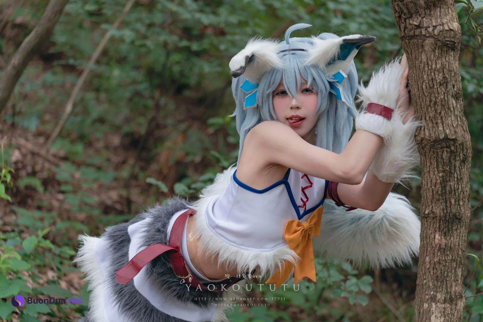 Coser@黏黏团子兔 – 六月订阅『刹那抓住了未来』小剧场 - 照片 18
