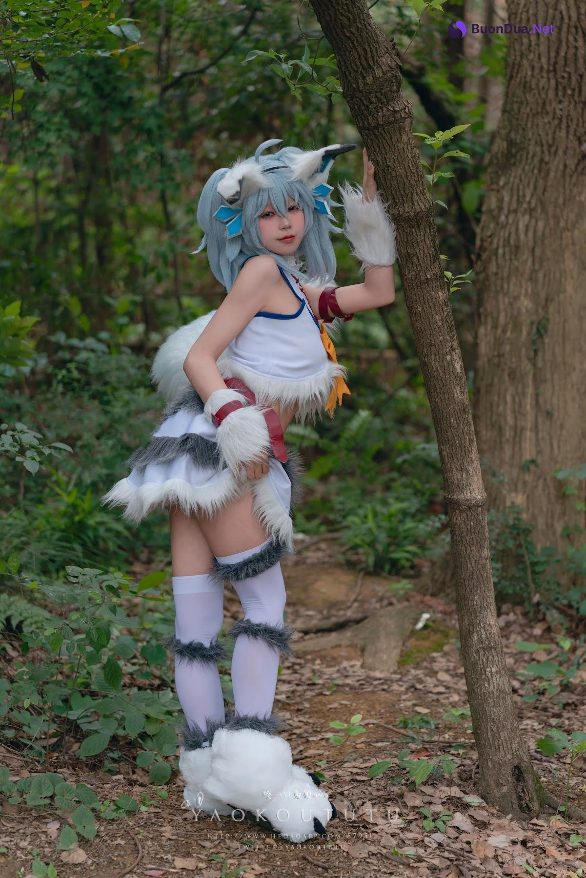Coser@黏黏团子兔 – 六月订阅『刹那抓住了未来』小剧场 - 照片 19